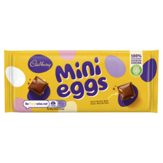 Picture of Lge Mini Eggs Bar 110g LTD ED Cadburys x20